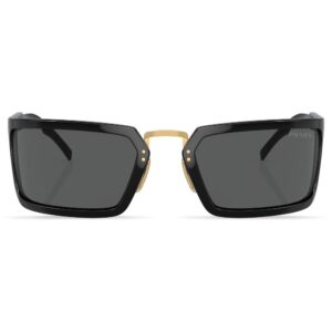 Prada Eyewear logo-lettering wraparound sunglasses