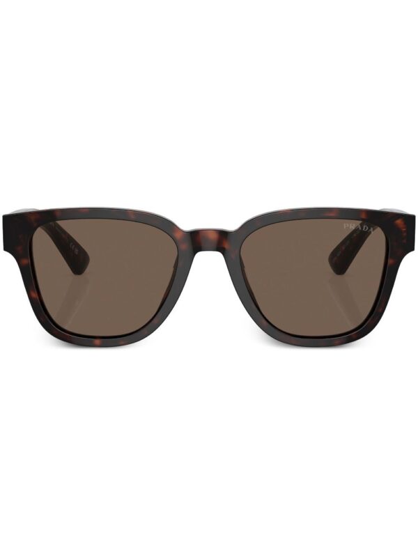 Prada Eyewear tortoiseshell-effect D-frame sunglasses