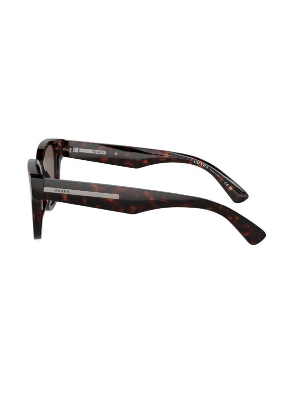 Prada Eyewear tortoiseshell-effect D-frame sunglasses - Image 3