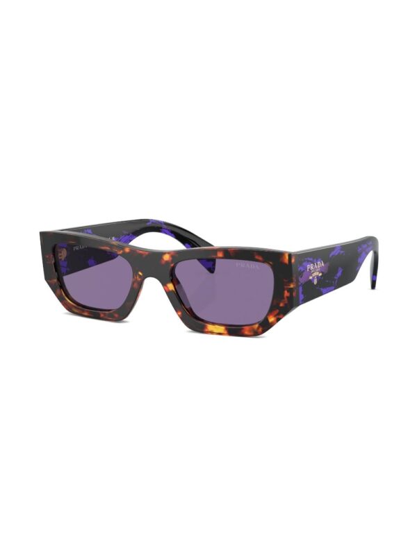 Prada Eyewear tortoiseshell-effect geometric sunglasses - Image 2