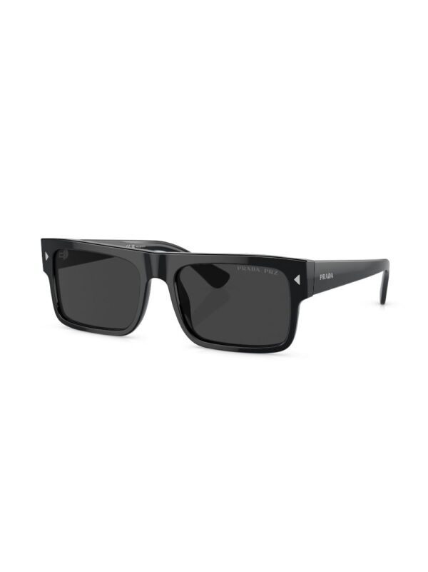 Prada Eyewear logo-lettering square sunglasses - Image 2