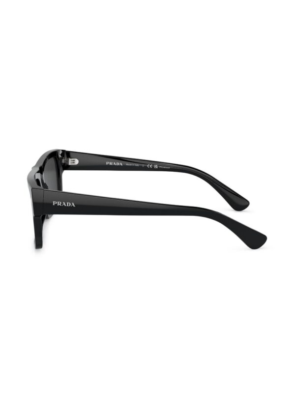 Prada Eyewear logo-lettering square sunglasses - Image 3