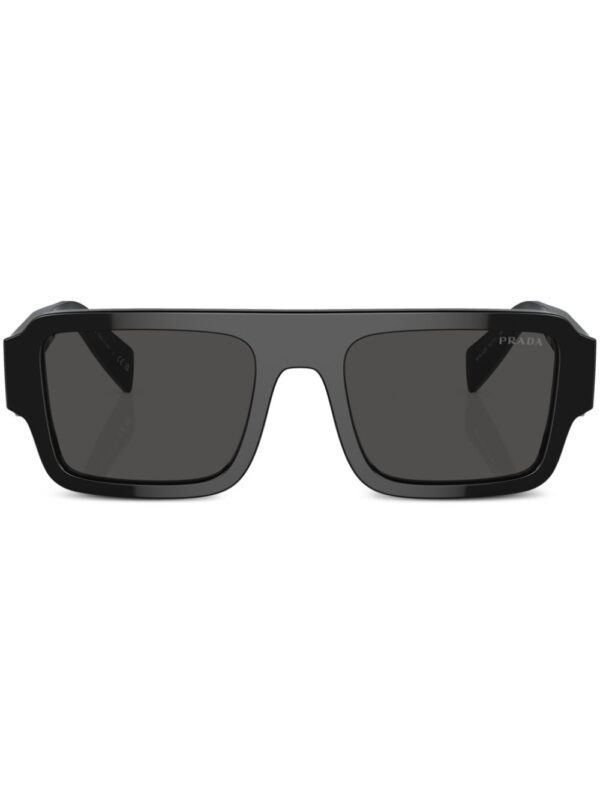 Prada Eyewear logo-engraved square-frame sunglasses