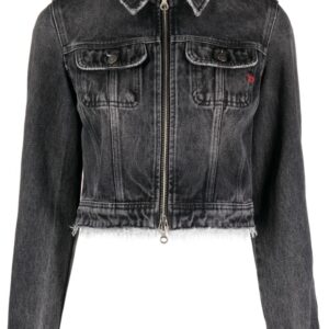 Diesel  De-Slimmy-Z-S cropped denim jacket
