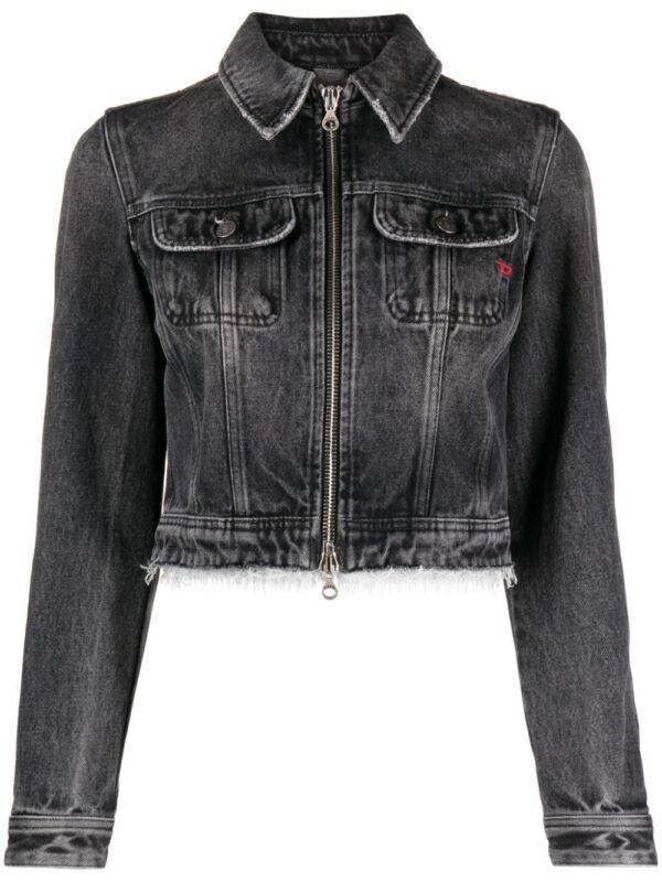 Diesel  De-Slimmy-Z-S cropped denim jacket