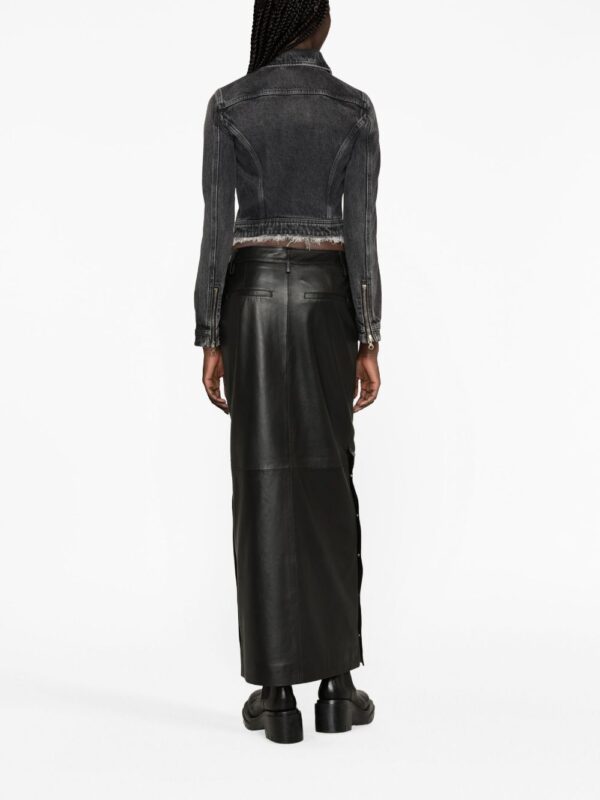 Diesel  De-Slimmy-Z-S cropped denim jacket - Image 4