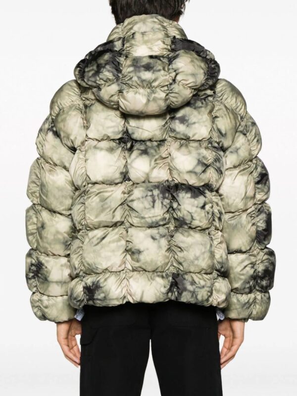 Diesel  W-Ralle tie-dye hooded puffer jacket - Image 4
