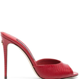 Dolce & Gabbana  105mm leather slip-on sandals