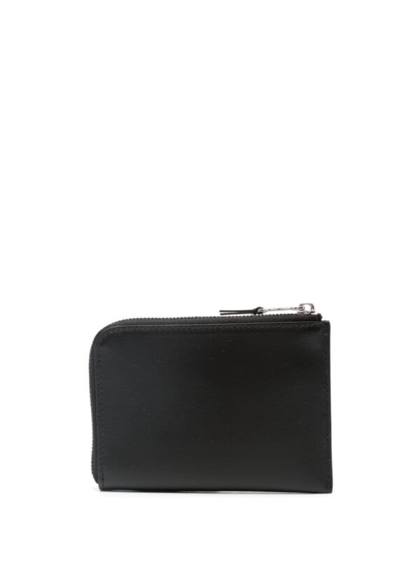 Palm Angels logo-print leather cardholder - Image 2