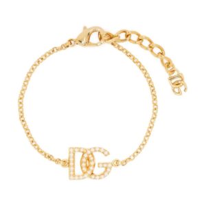 Dolce & Gabbana  DG logo chain bracelet