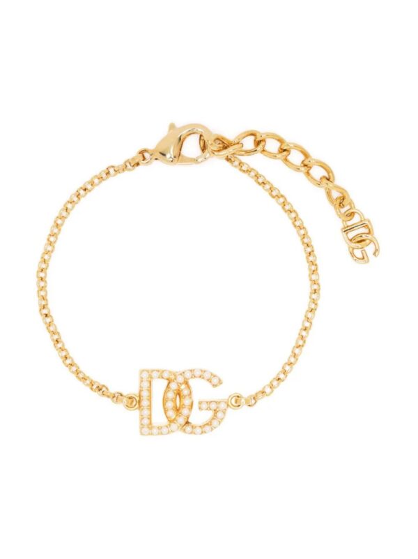 Dolce & Gabbana  DG logo chain bracelet