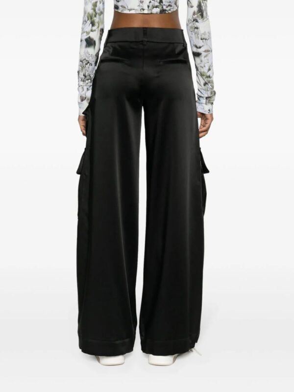 Off-White  satin cargo trousers - Image 4