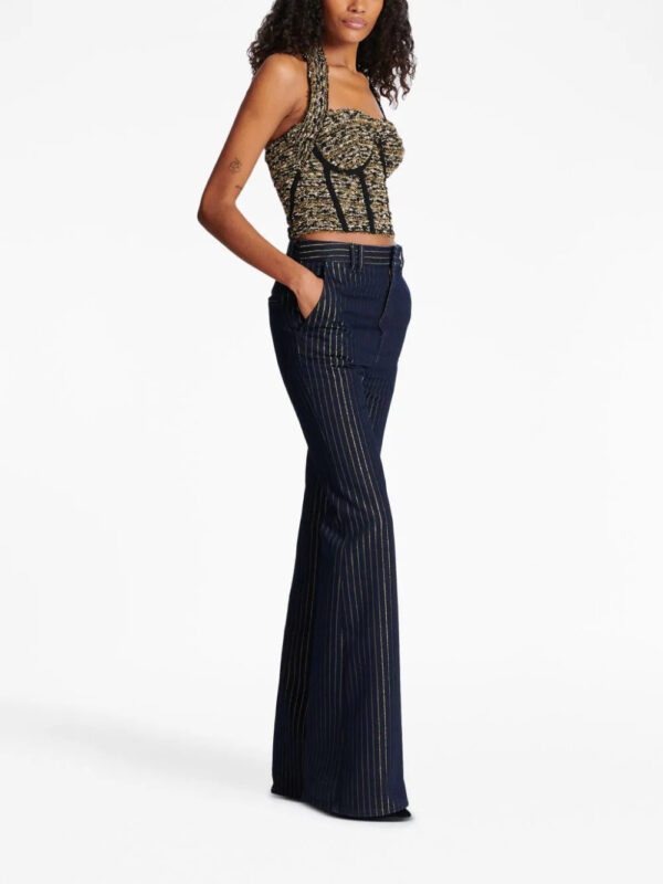 Balmain  halterneck tweed top - Image 3