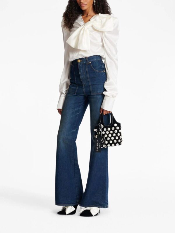 Balmain  bow-embellished blouse - Image 2