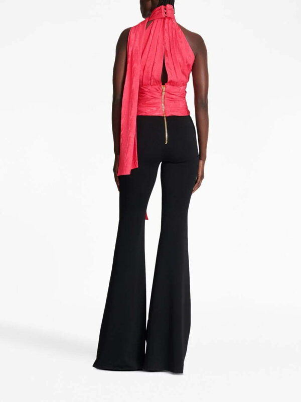 Balmain  draped sleeveless blouse - Image 4