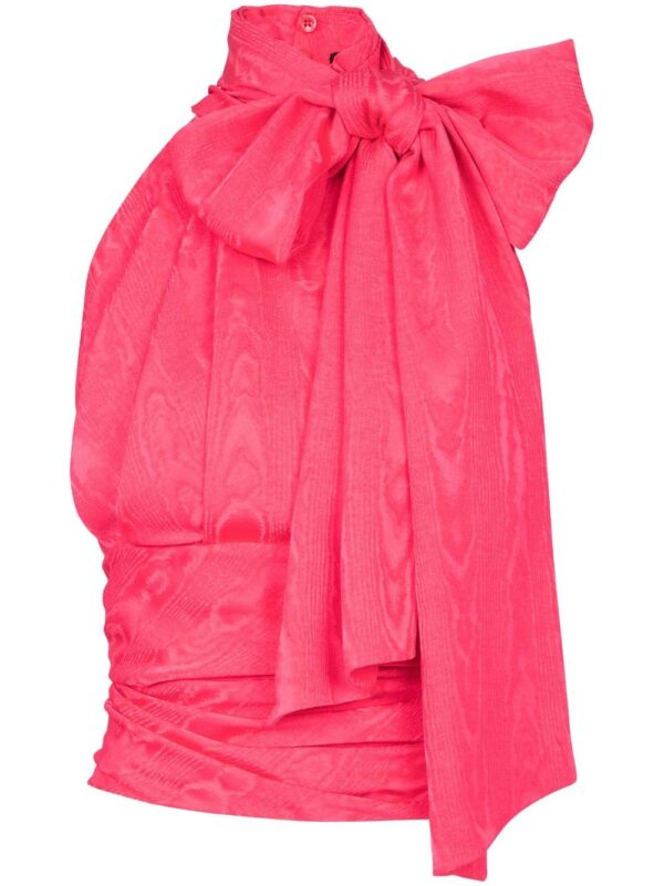 Balmain  draped sleeveless blouse