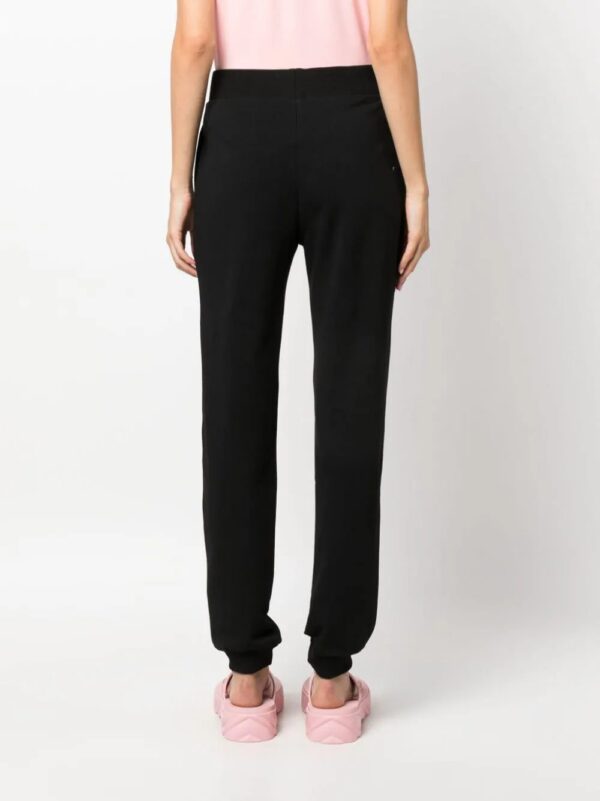 Moschino  logo-print cotton track trousers - Image 4