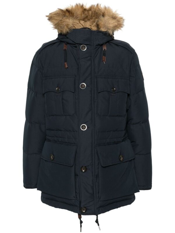 Polo Ralph Lauren  faux fur-trim jacket