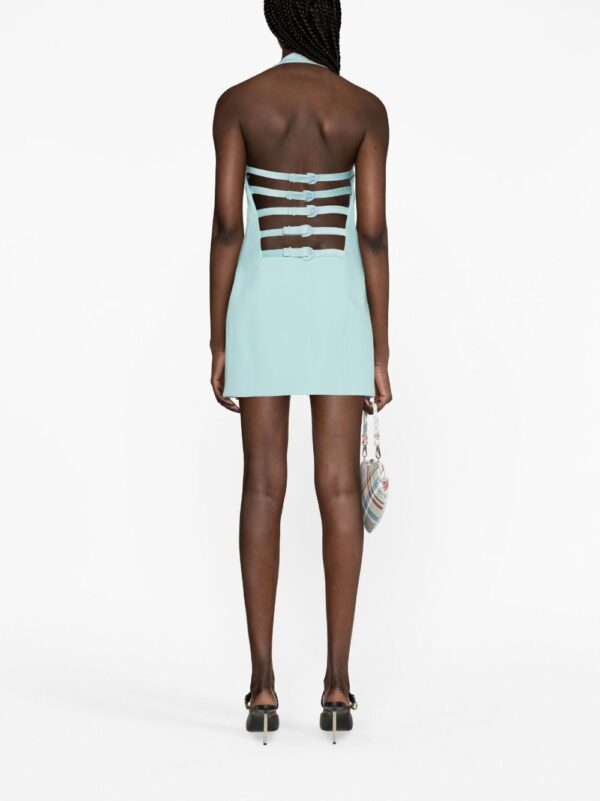 Michael Kors pleated zebra-print mini dress - Image 9