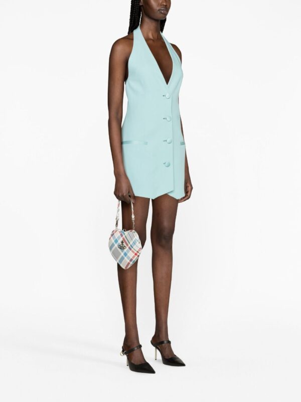 Michael Kors pleated zebra-print mini dress - Image 8