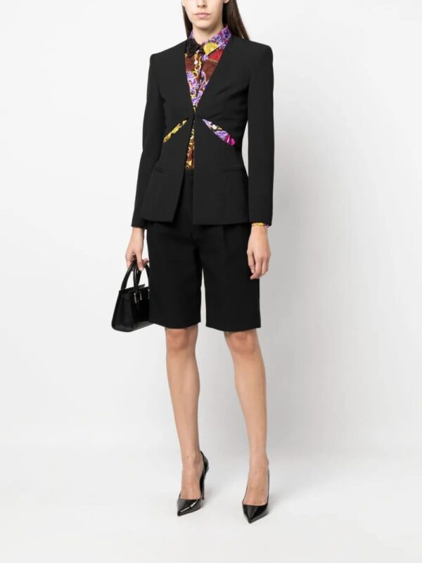 Versace Jeans Couture  single-breasted cut-out blazer - Image 2