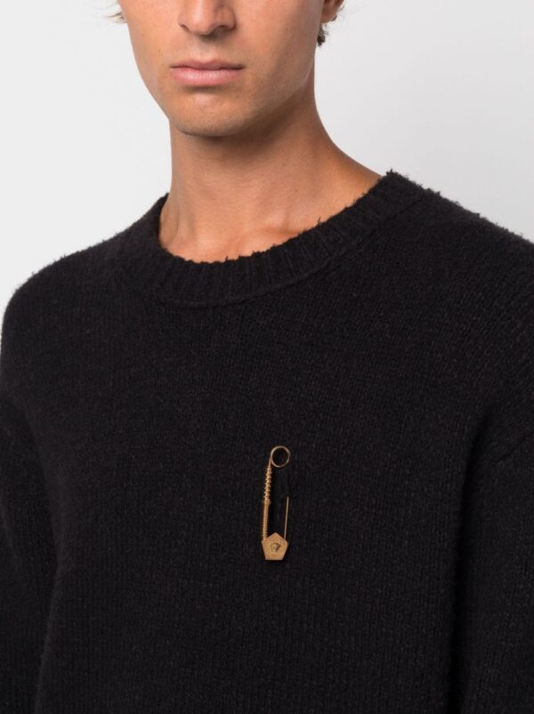 Versace  Medusa Safety Pin brooch - Image 2