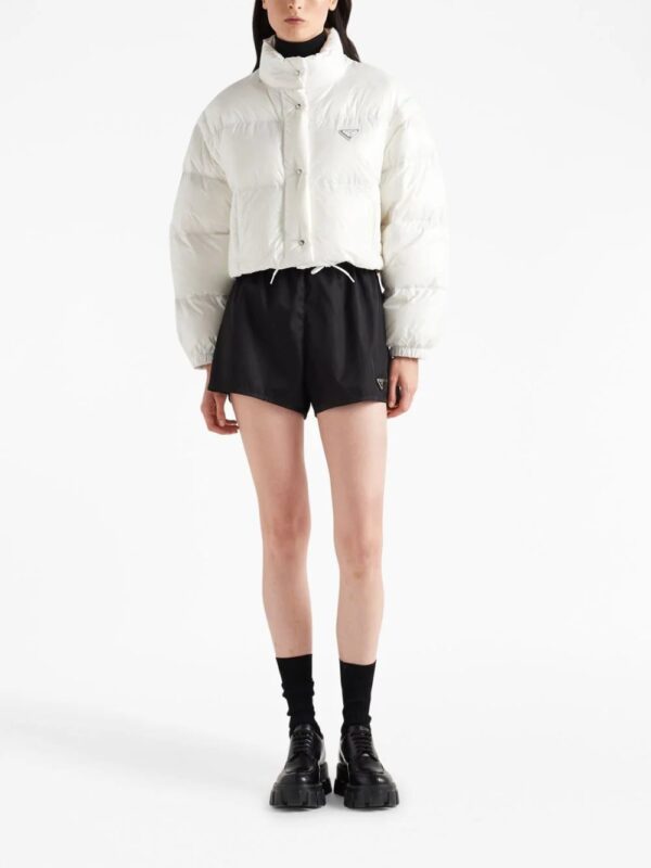 Prada  Re-Nylon cropped down jacket - Image 2