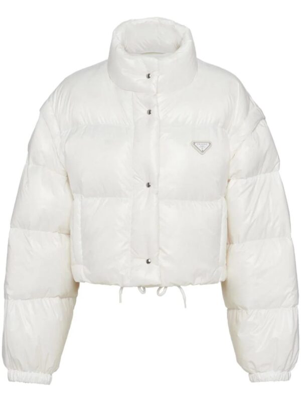 Prada  Re-Nylon cropped down jacket