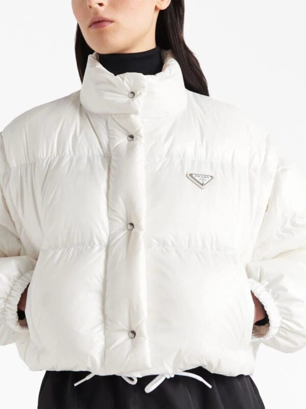 Prada  Re-Nylon cropped down jacket - Image 3