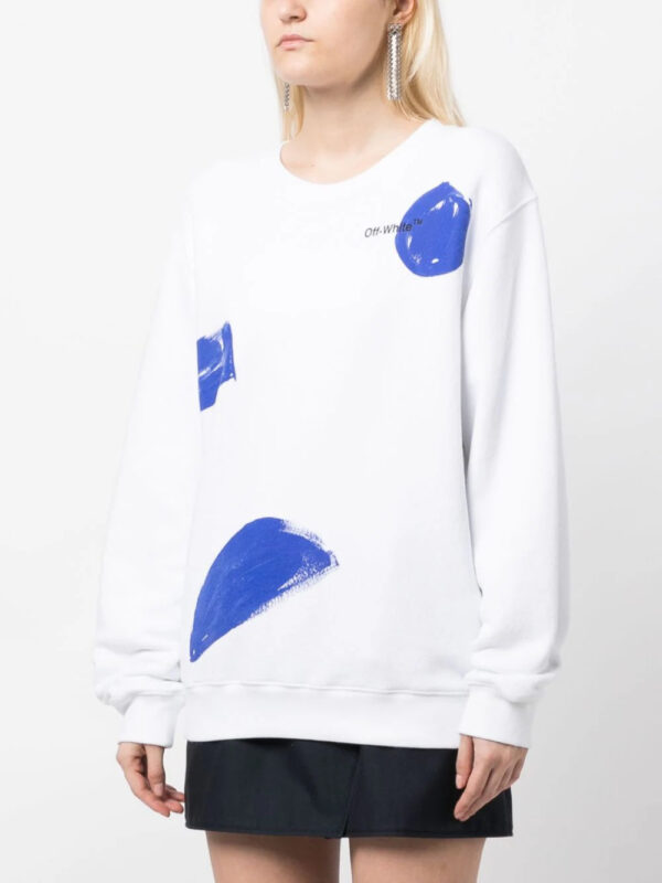 Off-White  Arrows-motif cotton sweatshirt - Image 3