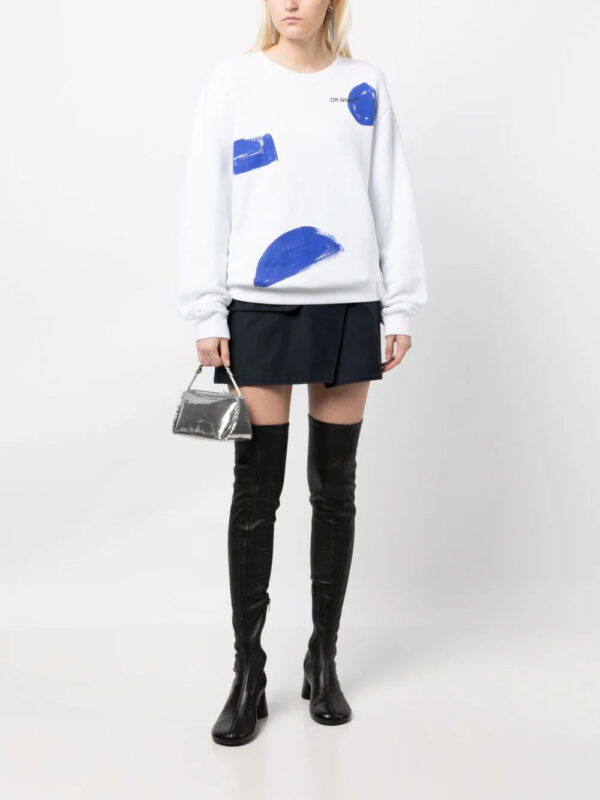 Off-White  Arrows-motif cotton sweatshirt - Image 2