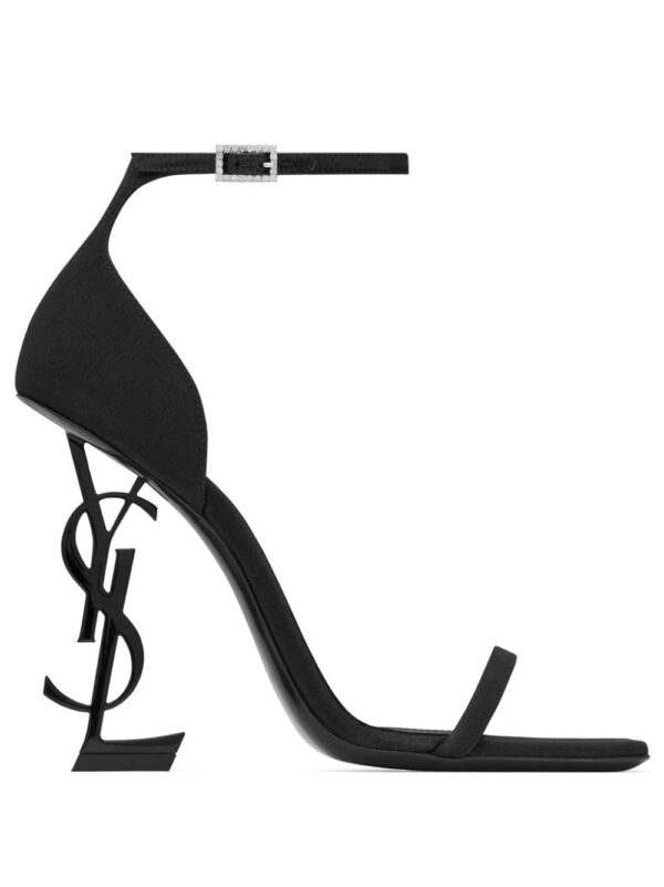 Saint Laurent  Opyum 110mm satin sandals
