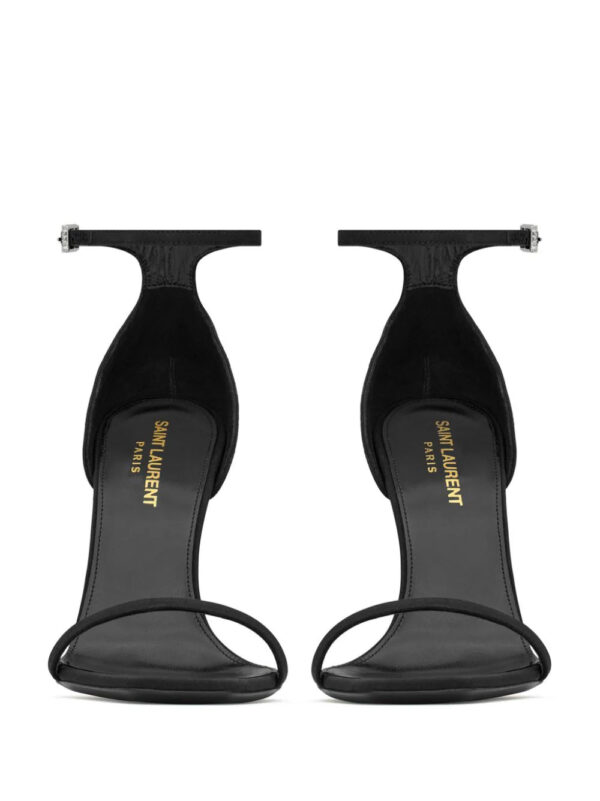 Saint Laurent  Opyum 110mm satin sandals - Image 3
