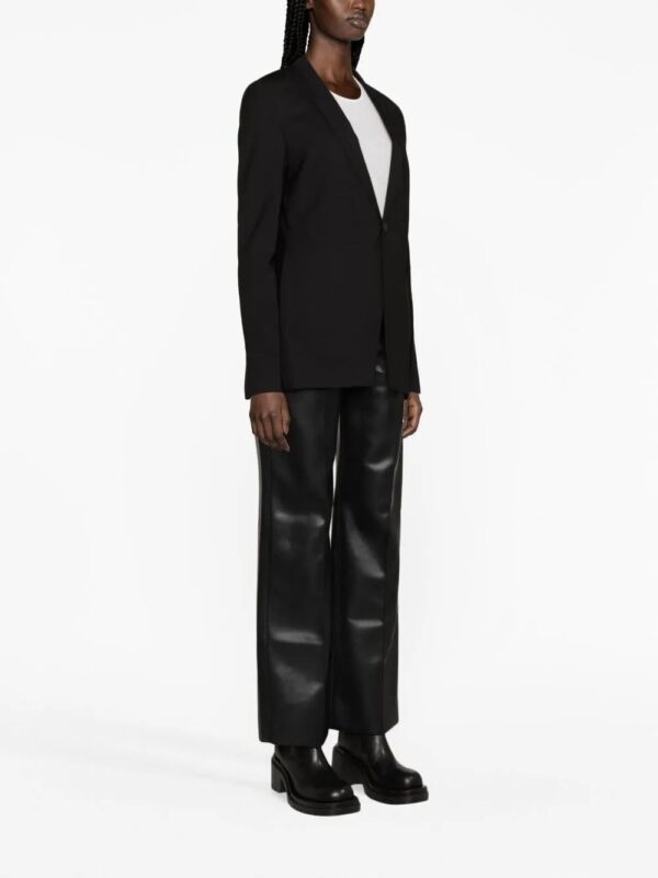 Rick Owens  notched-lapel single-breasted blazer - Image 3