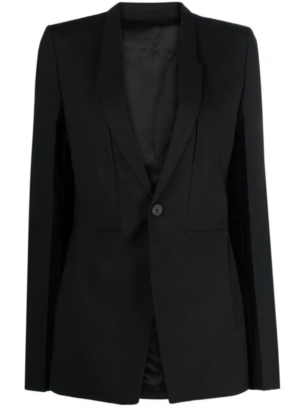 Rick Owens  notched-lapel single-breasted blazer