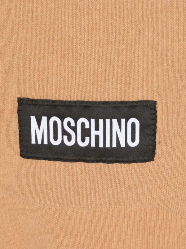 Moschino  logo-patch knitted scarf - Image 2