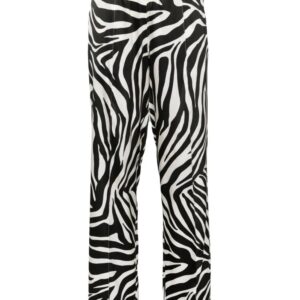 TOM FORD  zebra-print silk trousers