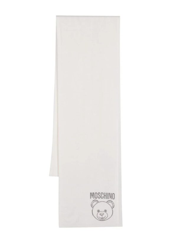 Moschino  Teddy Bear wool scarf