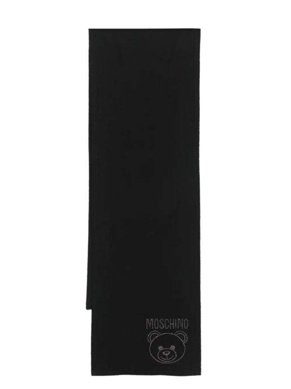 Moschino  Teddy Bear wool scarf