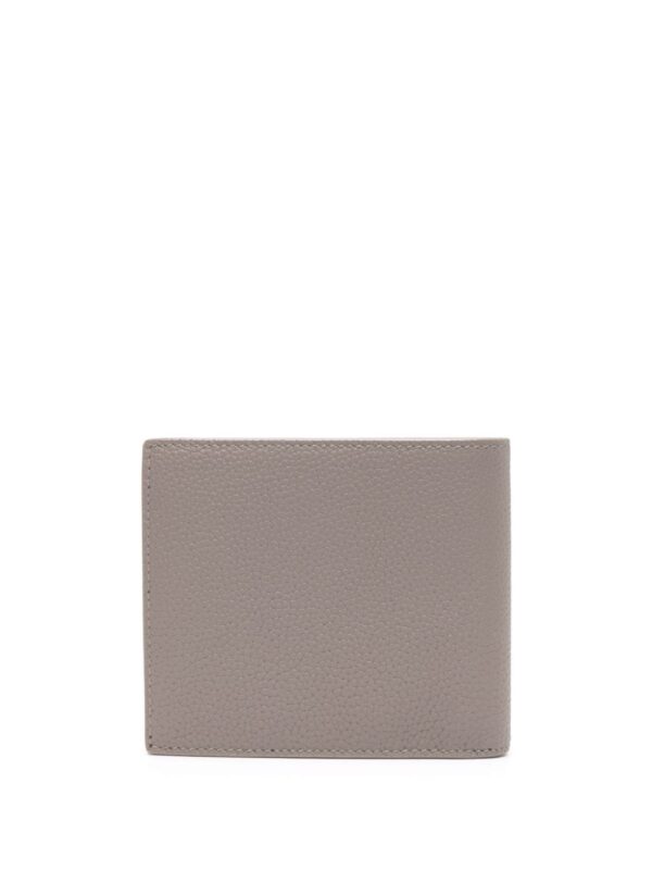 Saint Laurent YSL logo-plaque leather wallet