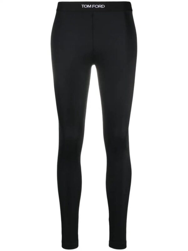 TOM FORD  logo-waistband leggings