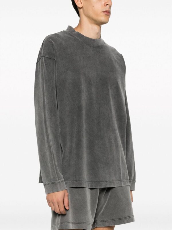 Acne Studios faded-effect cotton sweatshirt - Image 4