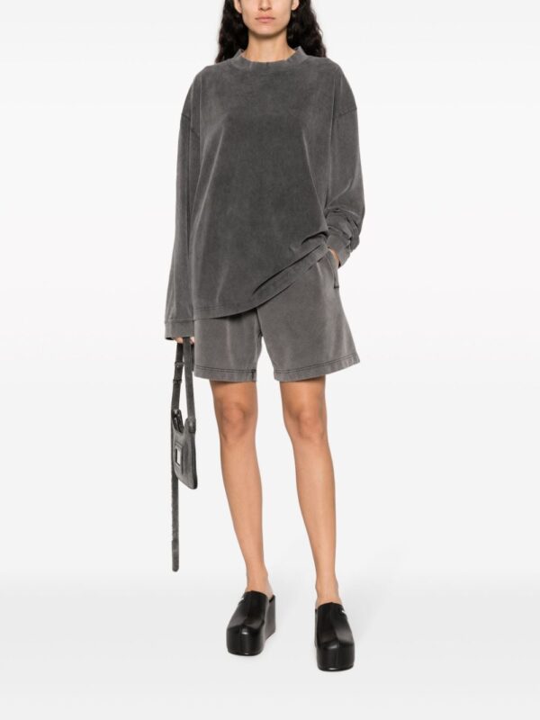 Acne Studios faded-effect cotton sweatshirt - Image 3
