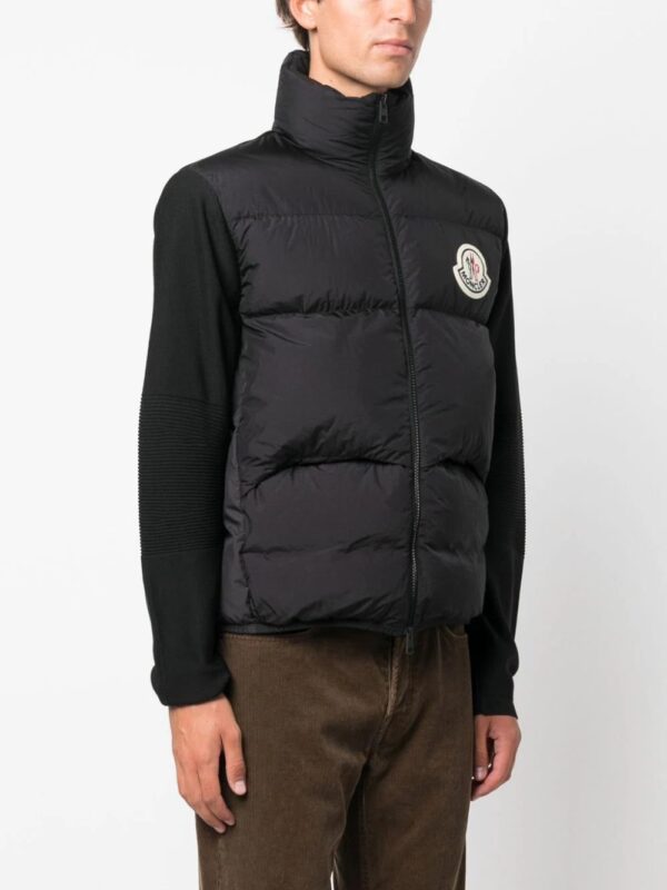 Moncler  logo-patch puffer jacket - Image 3