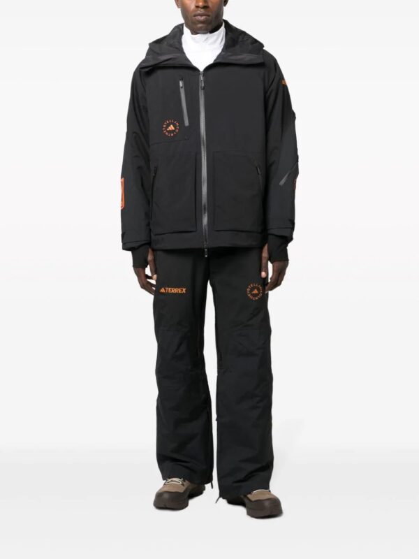 adidas by Stella McCartney  x Terrex logo-embroidered straight-leg trousers - Image 3