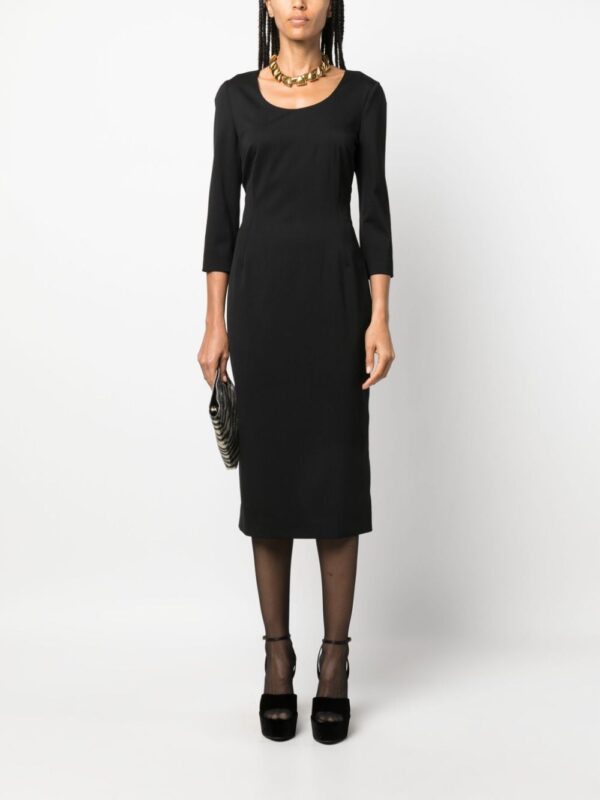 Dolce & Gabbana wool-blend midi dress - Image 4