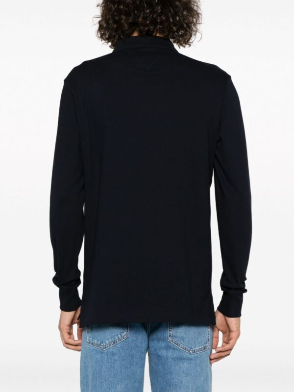 Tommy Hilfiger logo-embroidered half-zip polo shirt - Image 4