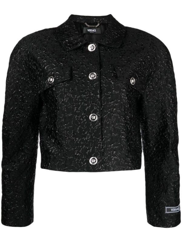 Versace  Cloquet lurex blouson jacket