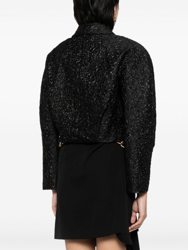 Versace  Cloquet lurex blouson jacket - Image 4