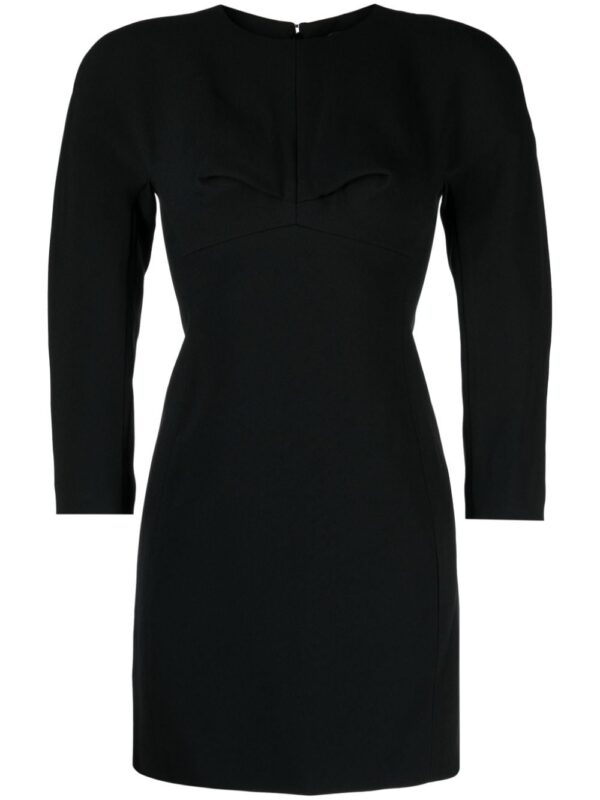 Versace rounded-shoulder minidress